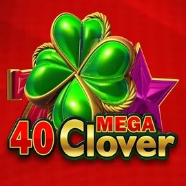 40 Mega Clover by Amusnet Interactive, showcased at bonusskong.it – game logo