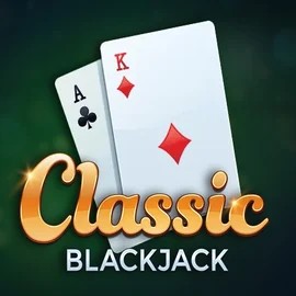 Classic Blackjack slot visual from Red Tiger Gaming available on bonusskong.it