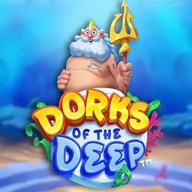 Dorks of the Deep online game logo by Hacksaw Gaming on bonusskong.it