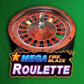 Mega Fire Blaze Roulette logo by Playtech at Bonuskong Casino